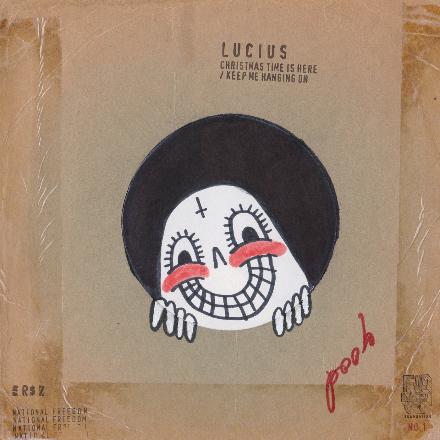 Lucius - Christmas Time Is Here / Keep Me Hanging On (7" Single) (SIGNED) - 858275052411 SIGNED - 7" Singles - Yellow Racket Records