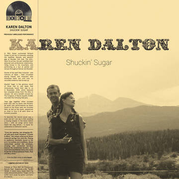 Dalton, Karen - Shuckin' Sugar (Transparent Natural Vinyl, RSD 2022)