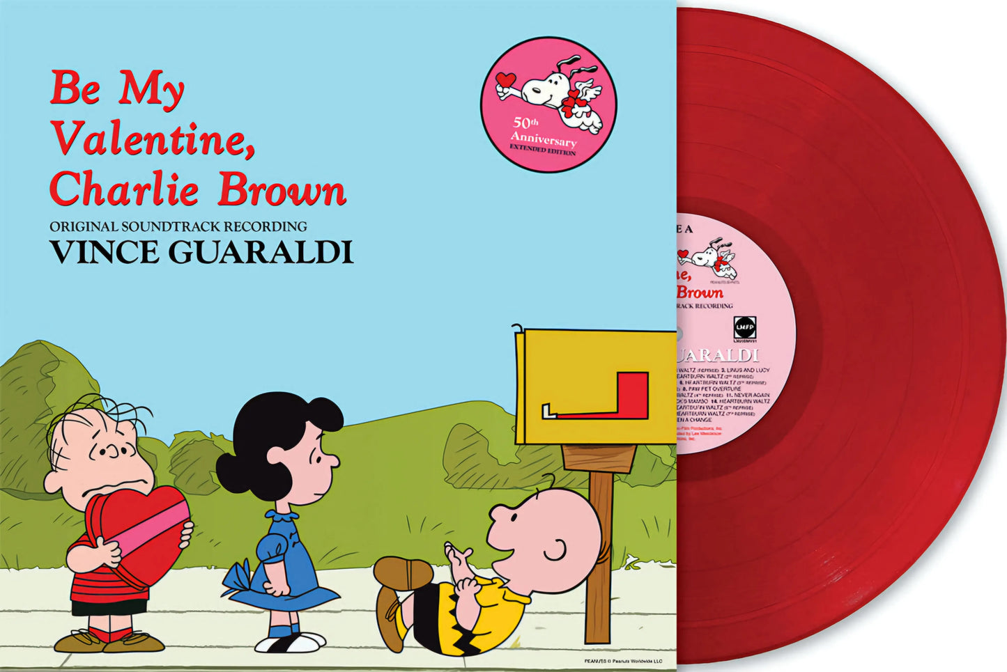 Guaraldi, Vince - Be My Valentine, Charlie Brown (Indie Exclusive, Heartburn Red Vinyl)