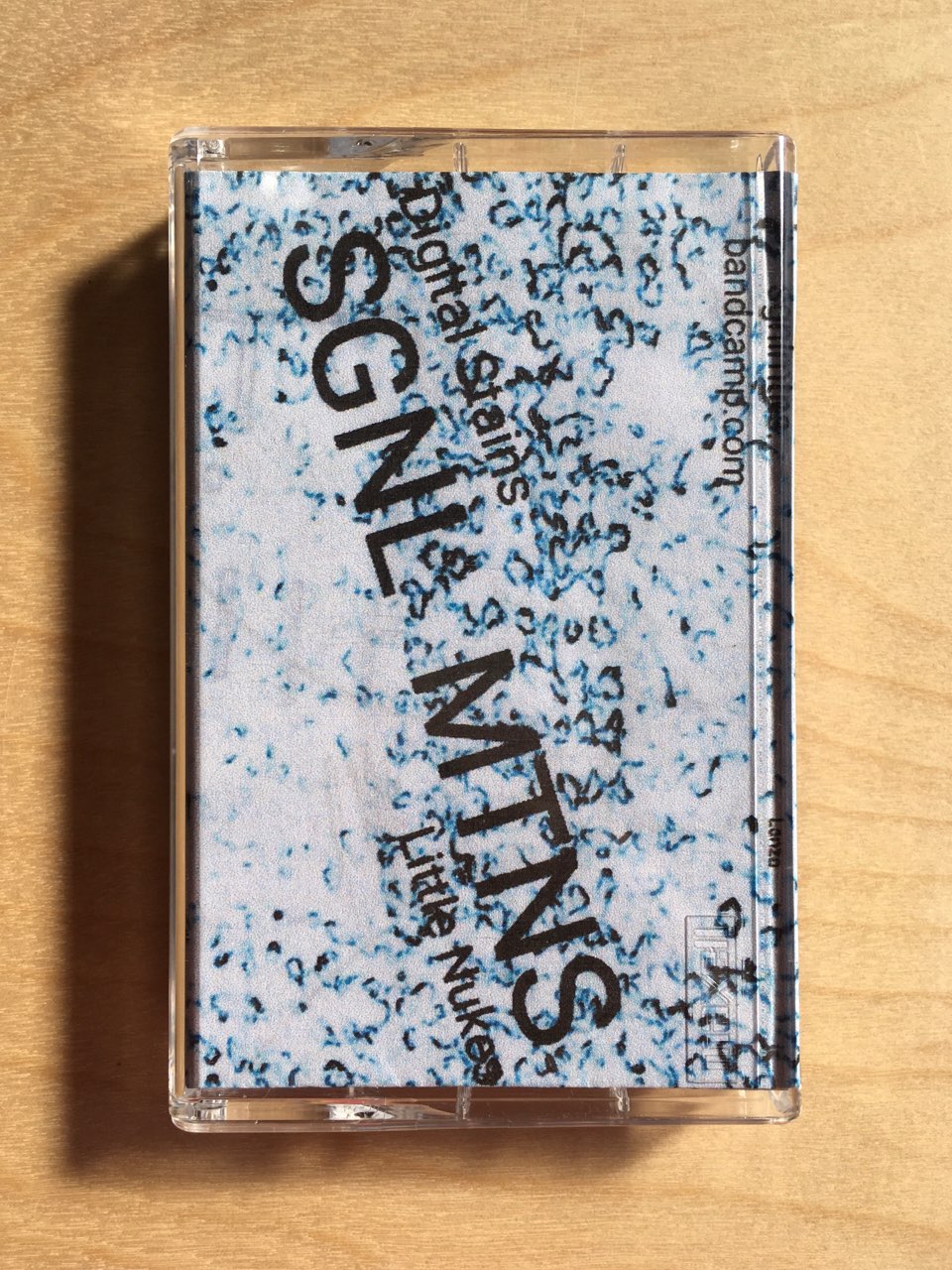 SGNL MTNS - Digital Stains/Little Nukes (Cassette)