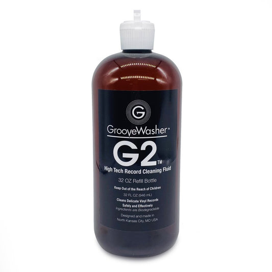 GrooveWasher - G2 Record Cleaning Fluid - 32 oz. Refill Bottle