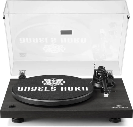 Angels Horn - HP-H002BT-BK Turntable (Bluetooth, Black)