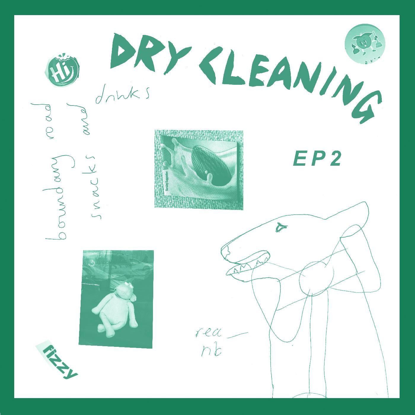 Dry Cleaning - Boundary Road Snacks and Drinks + Sweet Princess EP (Indie Exclusive, Clear Blue Vinyl)