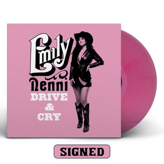 Nenni, Emily - Drive & Cry (Indie Exclusive, Autographed Cover, Transparent Pink Vinyl)