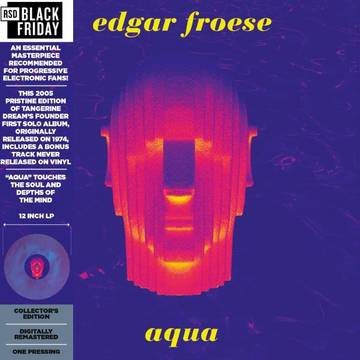 Froese, Edgar - Aqua (Black) (Blue) (Brown) (Colored Vinyl) (RSD Black Friday 2022)