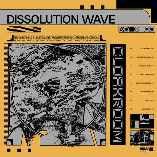 Cloakroom - Dissolution Wave (Limited Edition, Milky Clear w/ Rainbow Splatter) (Pre-Loved) - NM - 781676470211 - LP's - Yellow Racket Records