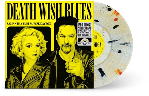 Fish, Samantha/Jesse Dayton - Death Wish Blues (Indie Exclusive, Limited Edition, Clear w/ Black, Orange)