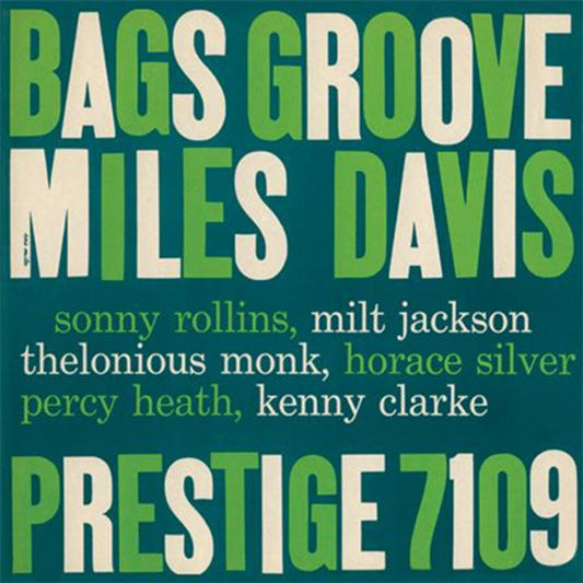 Davis, Miles - Bags' Groove (Analogue Productions, 180 Gram, Mono) - 753088710933 - LP's - Yellow Racket Records