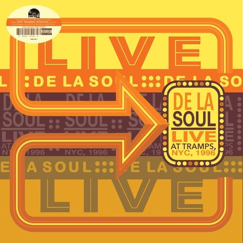 De La Soul - Live At Tramps NYC 1996 (Colored Vinyl, 140 Gram) (RSD 2024) - 840401700648 - LP's - Yellow Racket Records