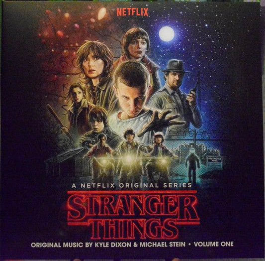 Dixon, Kyle & Stein, Michael - Stranger Things (Music From The Netflix Original Series) (Vinyl Me, Please, 2 x Vinyl, Club Edition, Limited Edition, Numbered, Dark Red and Black Swirl Vinyl) (Pre-Loved) - NM - Dixon, Kyle & Stein, Michael - Stranger Things (Music From The Netflix Original Series) - LP's - Yellow Racket Records
