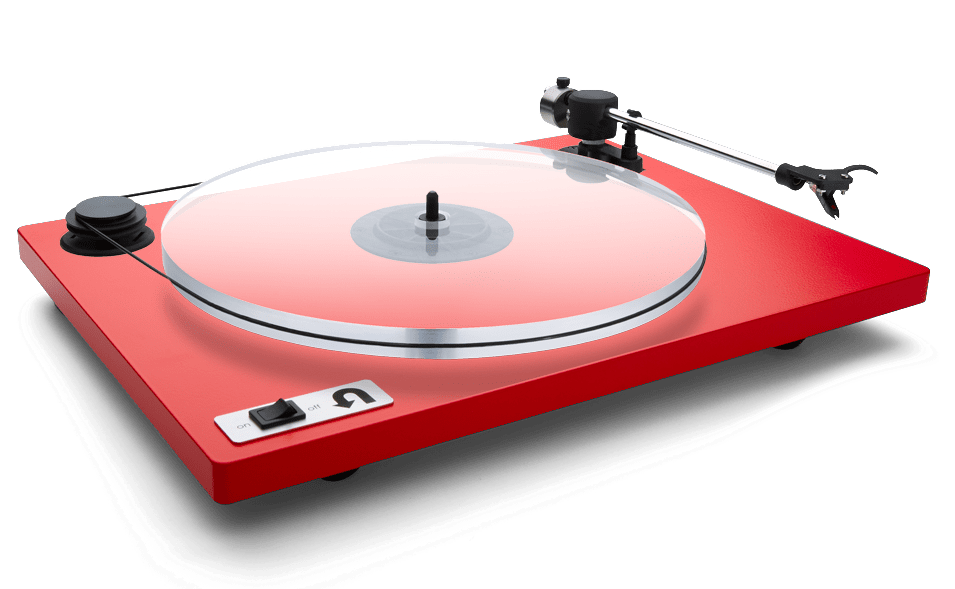 U-Turn - Orbit Plus Turntable - Red (Built-in Preamp)