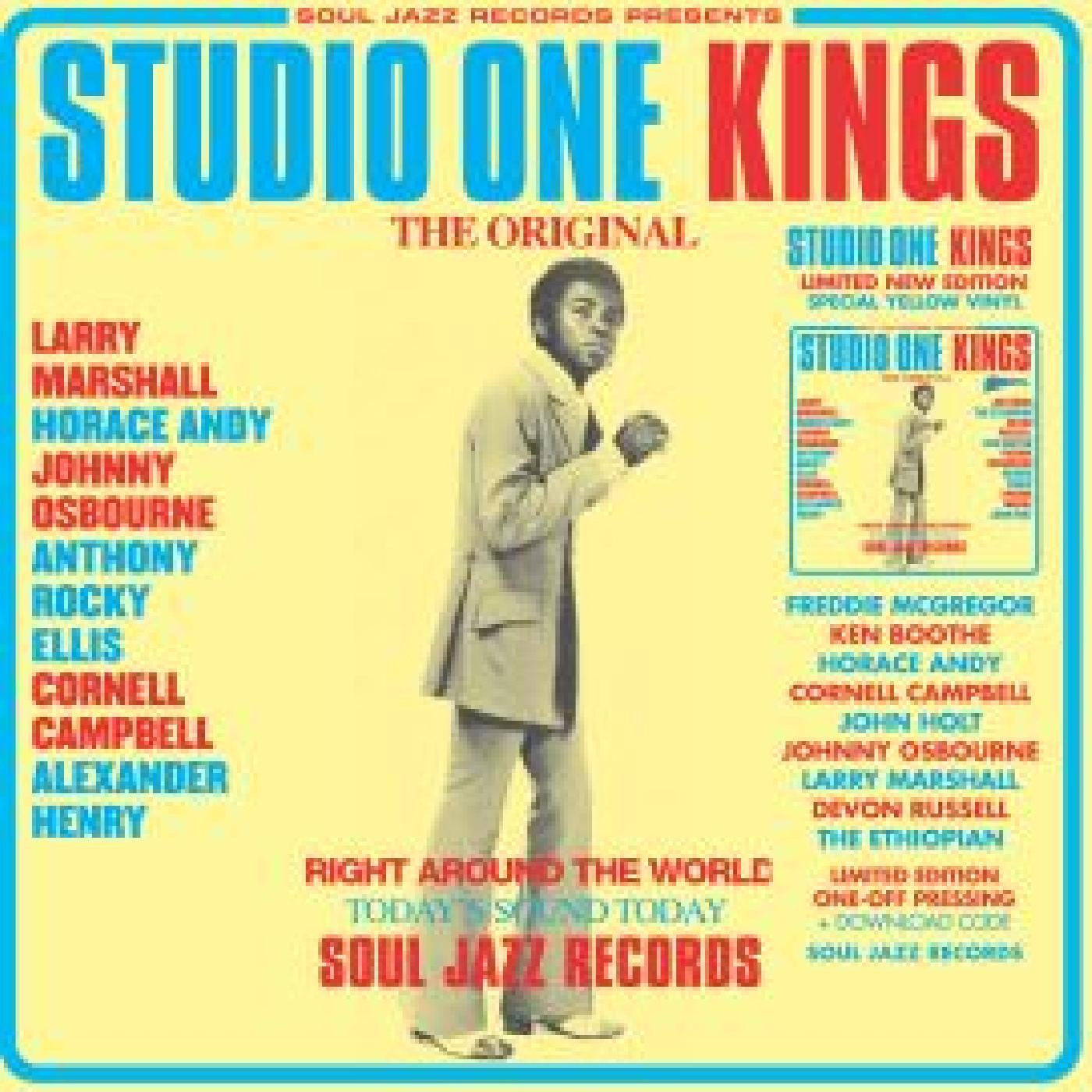 Soul Jazz Records Presents - Studio One Kings (Yellow Vinyl, Download Code) (RSD Black Friday 2023)