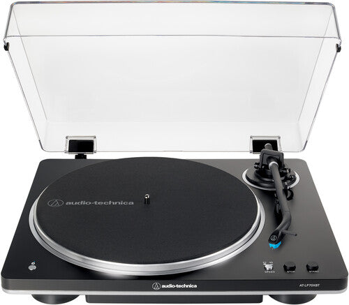 Audio Technica - AT-LP70XBT-BS Turntable (Fully Automatic, Blue Tooth, Belt-Drive)