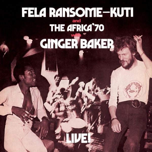 Fela Kuti - Fela Live With Ginger Baker (Red Vinyl) - 720841206385 - LP's - Yellow Racket Records