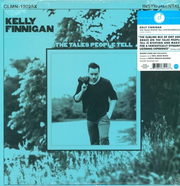 Finnigan, Kelly - The Tales People Tell (Instrumentals) (Blue Vinyl) - 674862654468 - LP's - Yellow Racket Records