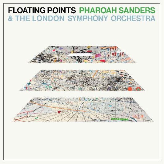 Floating Points, Pharoah Sanders & the London Symphony Orchestra - Promises (Indie Exclusive, Marble Vinyl) - 680899109710 - Vinyl LP's - Yellow Racket Records