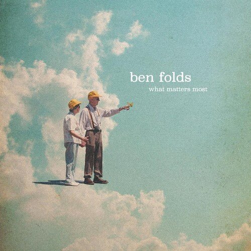 Folds, Ben - What Matters Most (Autographed, Limited Edition, Gatefold, Seaglass Blue Vinyl) - A - 607396574018 - LP's - Yellow Racket Records