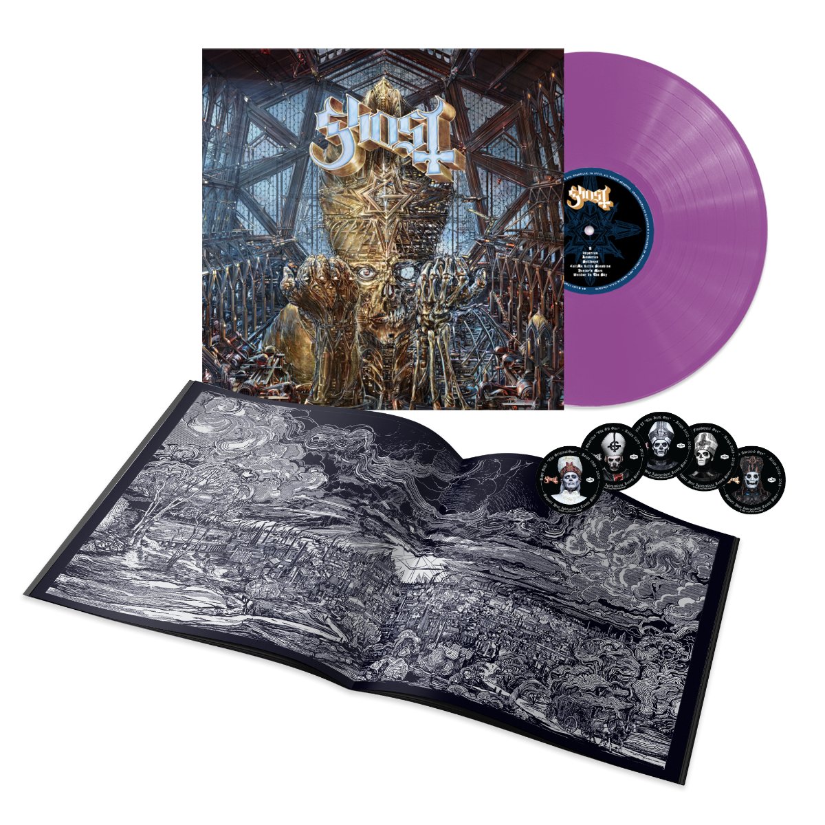Ghost - Impera (Limited Edition, Colored Vinyl, With Booklet, Sticker, Indie Exclusive) - 888072416734 - LP's - Yellow Racket Records