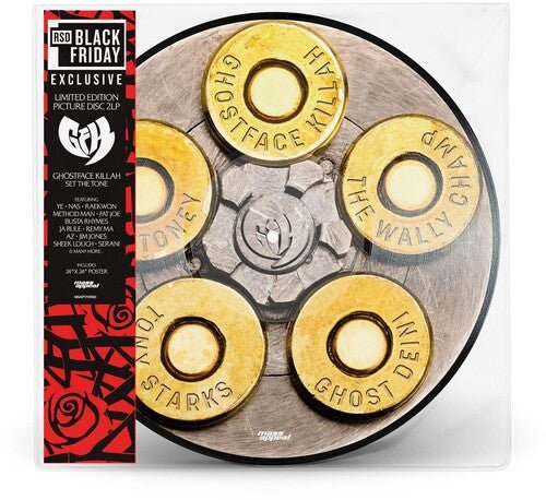 Ghostface Killah - Set The Tone (Guns & Roses) (Picture Disc) (RSD Black Friday 2024) - 198588187128 - Vinyl LP's - Yellow Racket Records