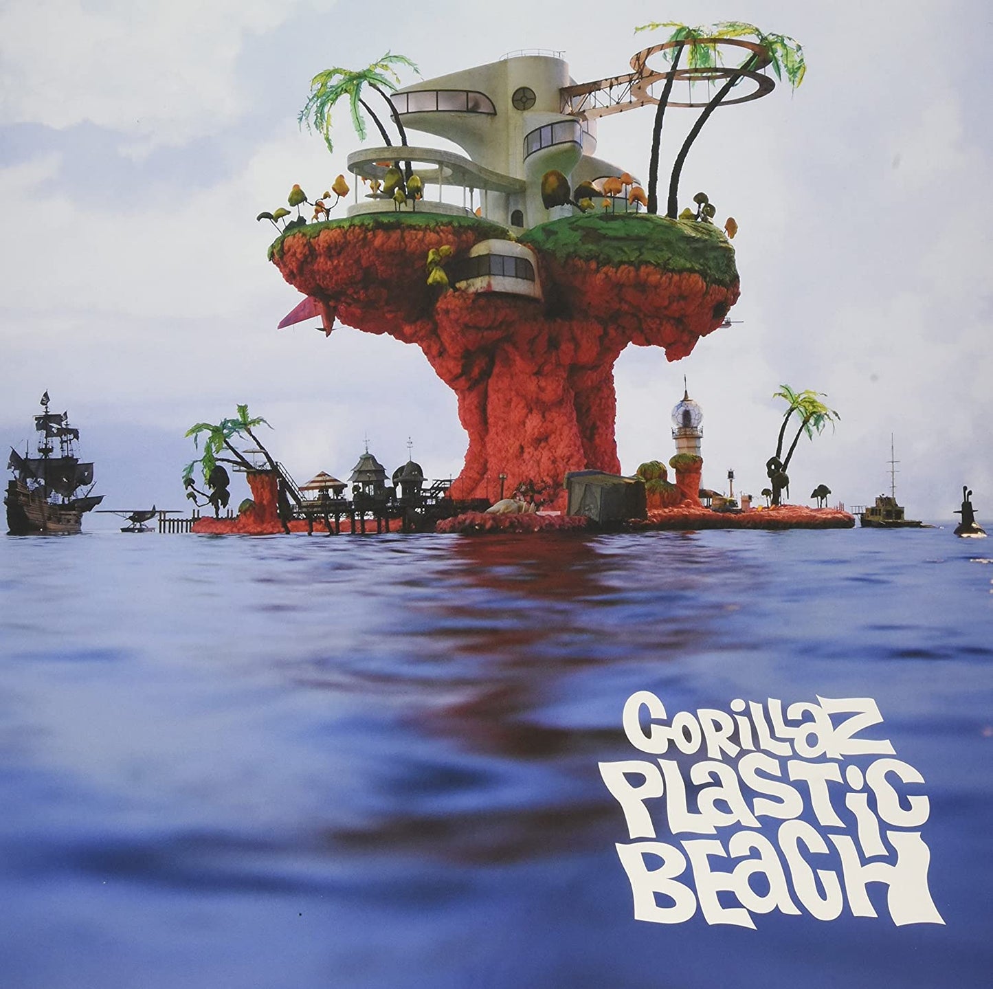 Gorillaz - Plastic Beach (2LP) - 5099962616614 - LP's - Yellow Racket Records