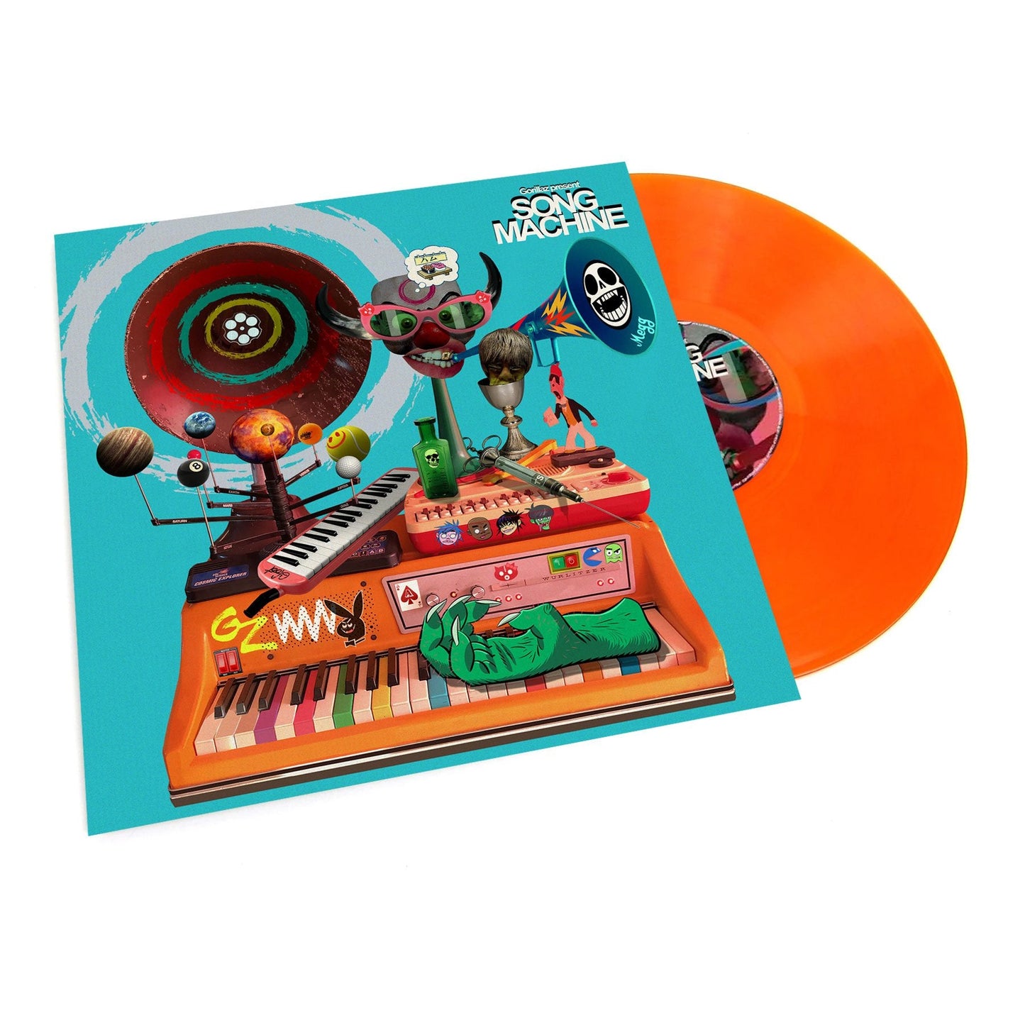 Gorillaz - Song Machine, Season One (Orange Vinyl, Indie Exclusive) - 190295192181 - LP's - Yellow Racket Records