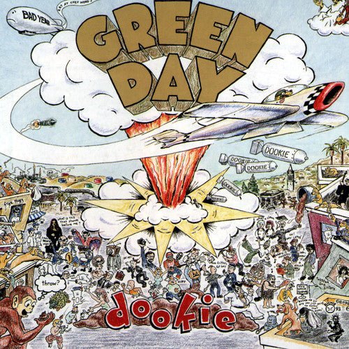 Green Day - Dookie (30th Anniversary, Blue Vinyl) - 093624850434 - Vinyl LP's - Yellow Racket Records