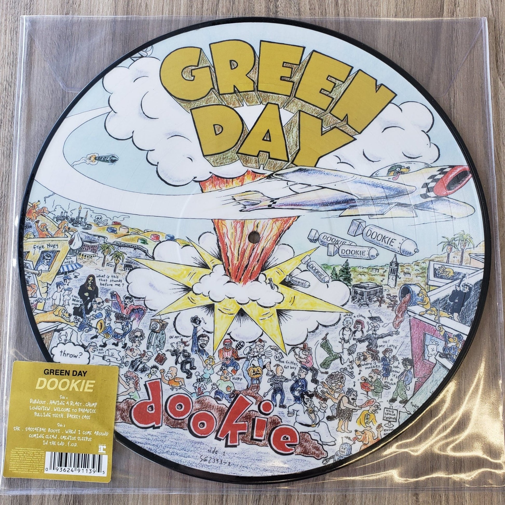 Green Day - Dookie (Picture Disc) - 093624911395 - LP's - Yellow Racket Records