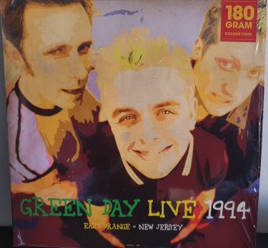 Green Day - Live At East Orange, New Jersey, 1994 - 889397520458 - LP's - Yellow Racket Records