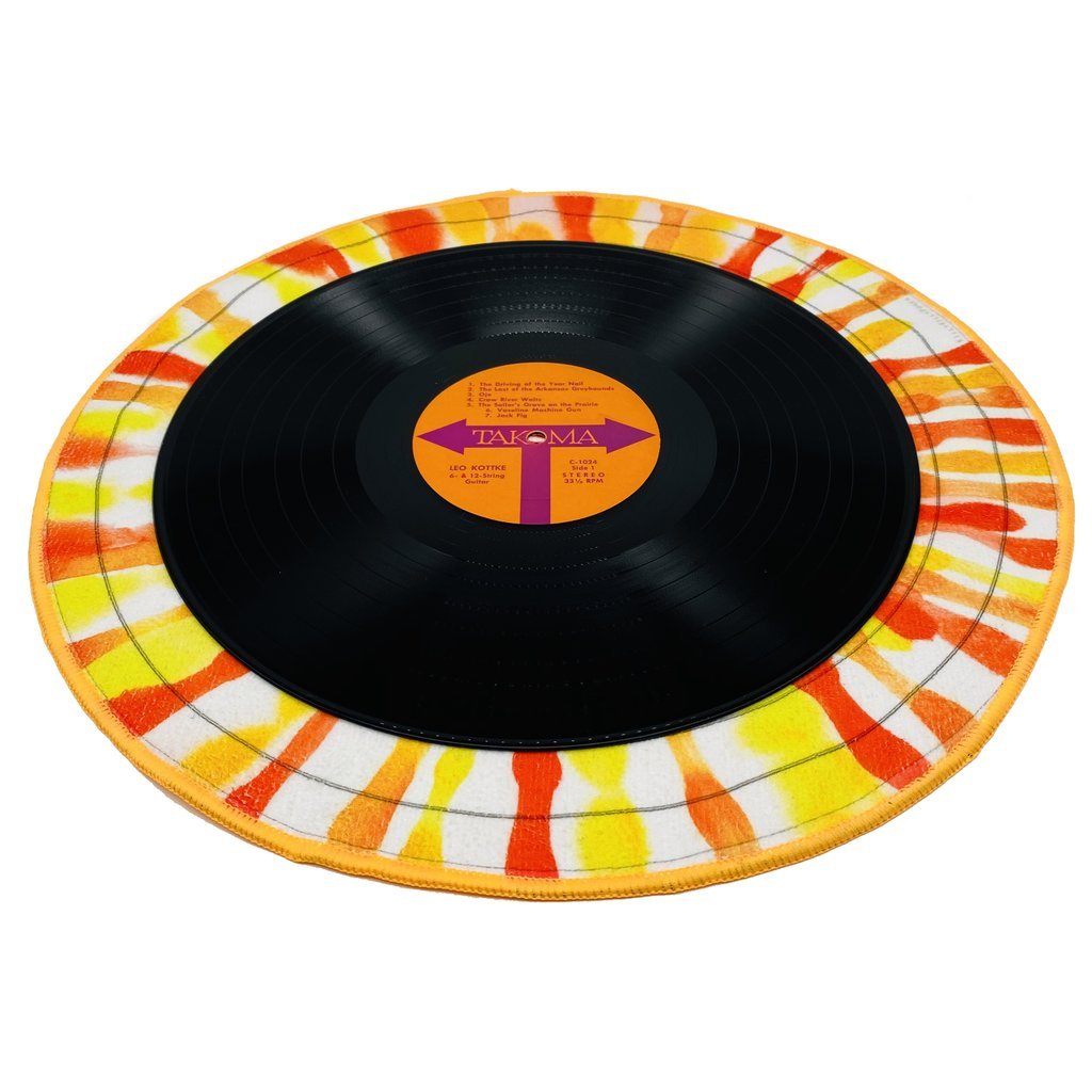GrooveWasher - Splash Landing Record Towel-16 inch Diameter - 856723007327 - Vinyl Accessories - Yellow Racket Records
