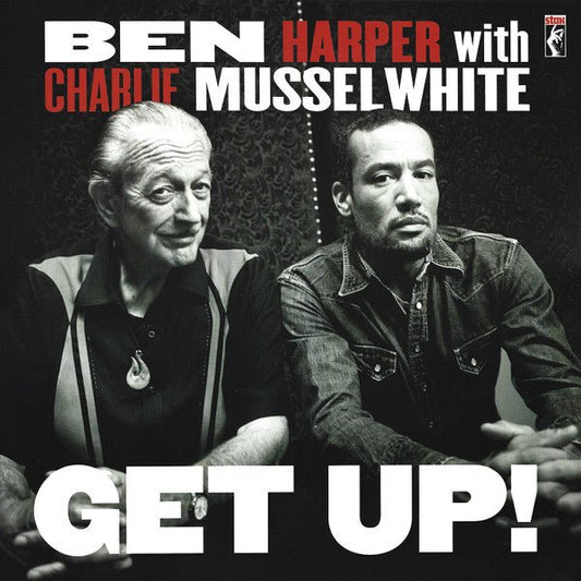 Harper, Ben With Musselwhite, Charlie - Get Up! (Pre-Loved) - VG+ - 888072342439 - LP's - Yellow Racket Records