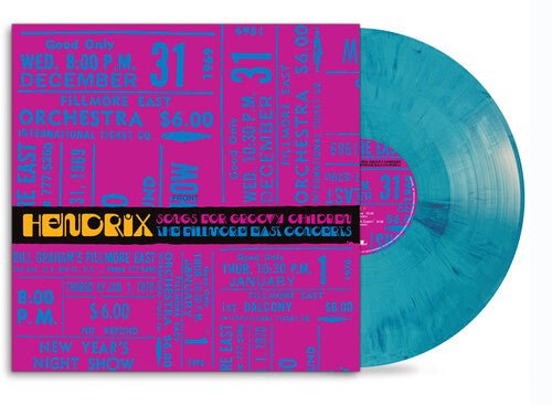 Hendrix, Jimi - Songs For Groovy Children: Fillmore East Concerts (Blue, Violet Swirl Vinyl) (RSD Black Friday 2024) - 198028305617 - Vinyl LP's - Yellow Racket Records