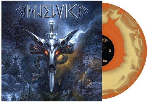 Hjelvik - Welcome to Hel (IEX) (Orange Mustard Swirl) - 727361568672 - LP's - Yellow Racket Records