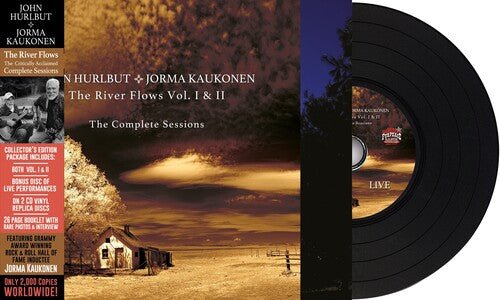 Hurlbut,John / Kaukonen,Jorma - The River Flows Vol. 1 & 2 (CD) - 819514012207 - CD's - Yellow Racket Records