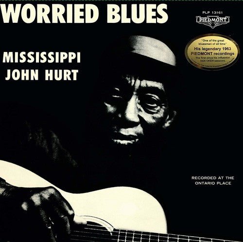 Hurt, John Mississippi - Worried Blues (180 Gram) - 725543002013 - LP's - Yellow Racket Records