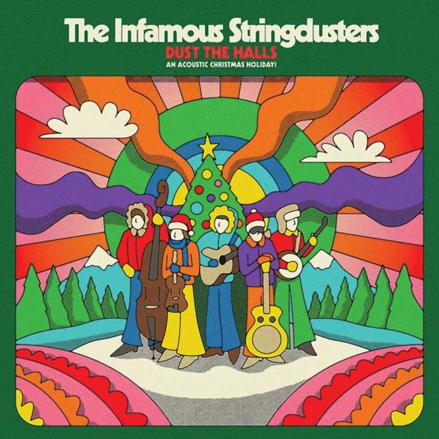 Infamous Stringdusters, The - Dust The Halls: An Acoustic Christmas Holiday! (Gold Vinyl) - 198704002861 - Vinyl LP's - Yellow Racket Records