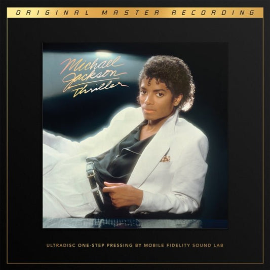 Jackson, Michael - Thriller (UHQR, Mo-Fi, 40th Anniversary, UltraDisc One-Step 180 Gram 33RPM LP Set) - 821797104227 - LP's - Yellow Racket Records