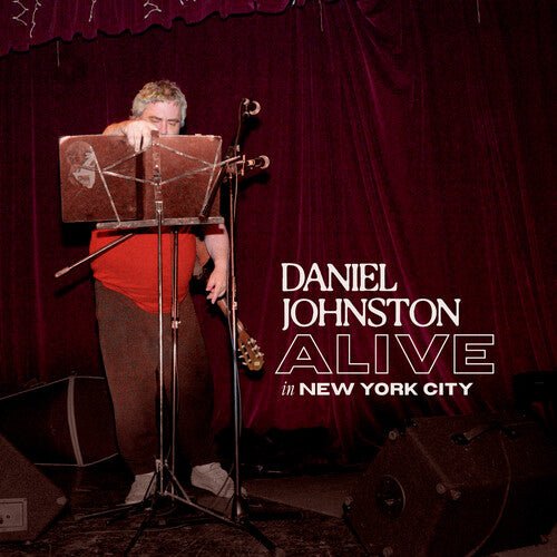 Johnston, Daniel - Alive in New York City (White Vinyl) - 602309898434 - LP's - Yellow Racket Records