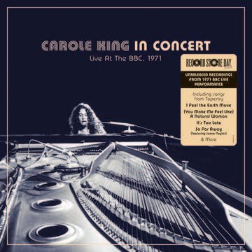 King, Carole - Carole King In Concert Live At The Bbc 1971 (RSD Black Friday 2021) - 194398537511 - LP's - Yellow Racket Records