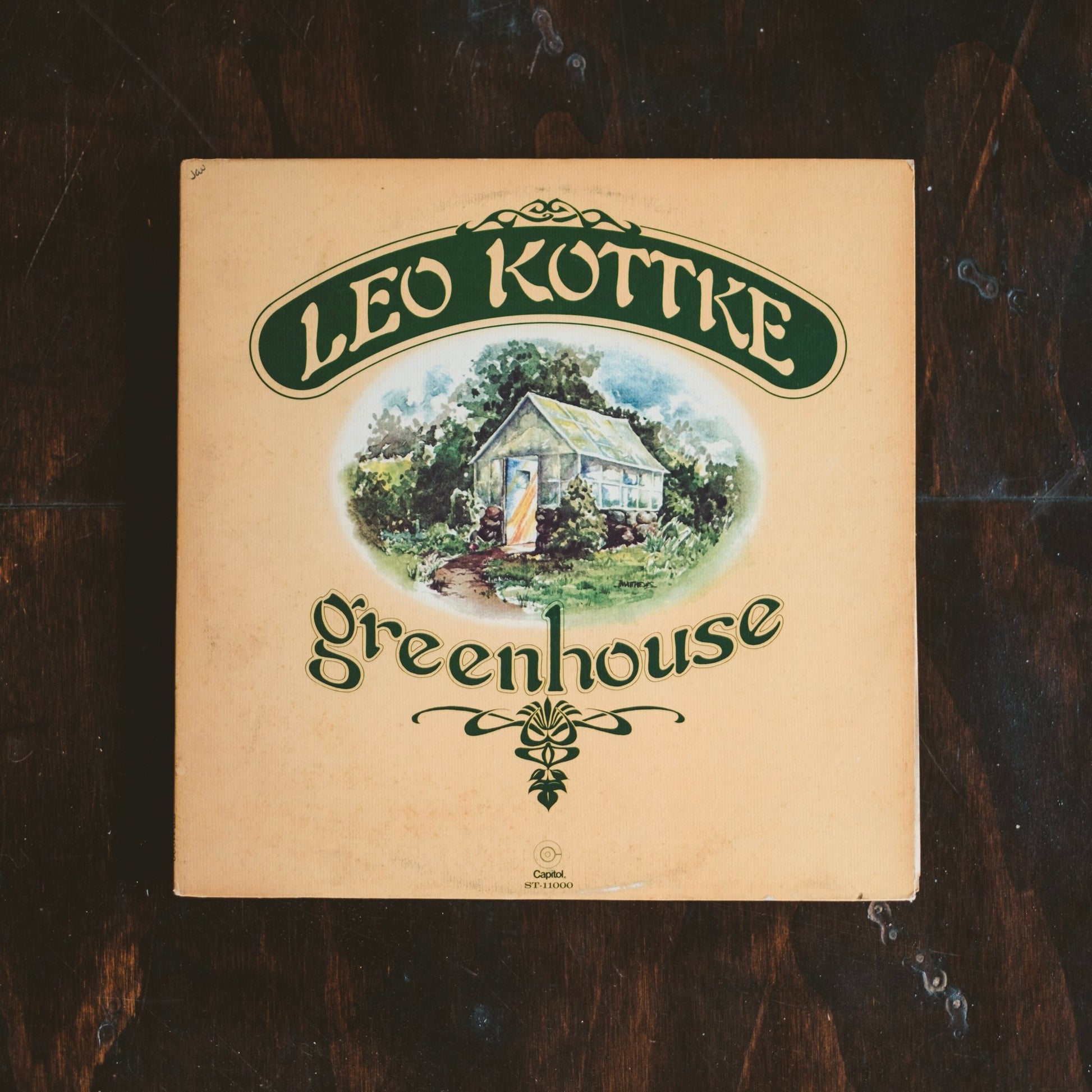 Kottke, Leo - Greenhouse (Pre-Loved) - VG-Kottke, Leo - Greenhouse - LP's - Yellow Racket Records
