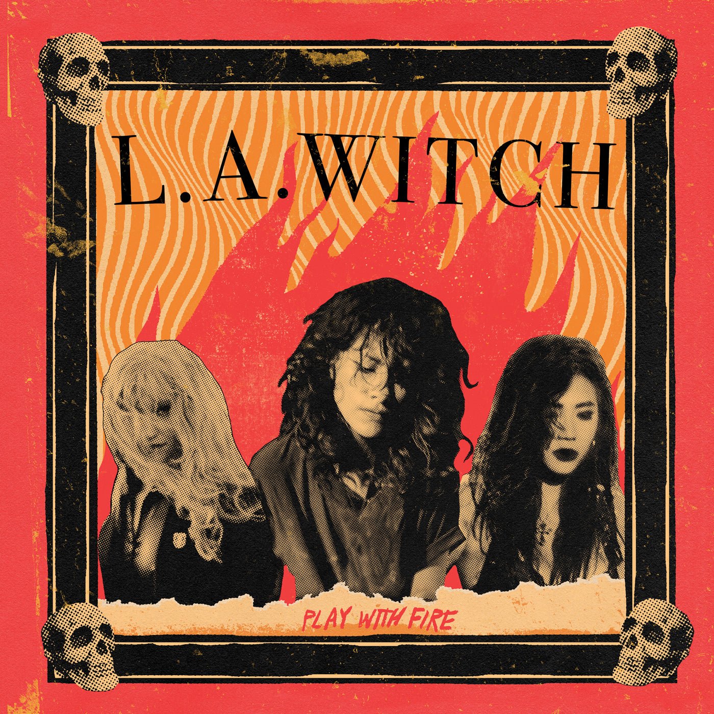 L.A. Witch - Play With Fire (180 Gram, Gold Vinyl) - 803238089614 - LP's - Yellow Racket Records