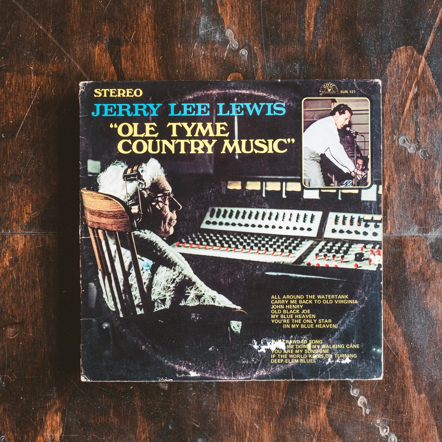 Lewis, Jerry Lee - Ole Tyme Country Music (Pre-Loved) - G-Lewis, Jerry Lee - Ole Tyme Country Music - LP's - Yellow Racket Records
