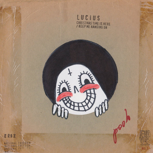 Lucius - Christmas Time Is Here / Keep Me Hanging On (7" Single) (SIGNED) - 858275052411 SIGNED - 7" Singles - Yellow Racket Records
