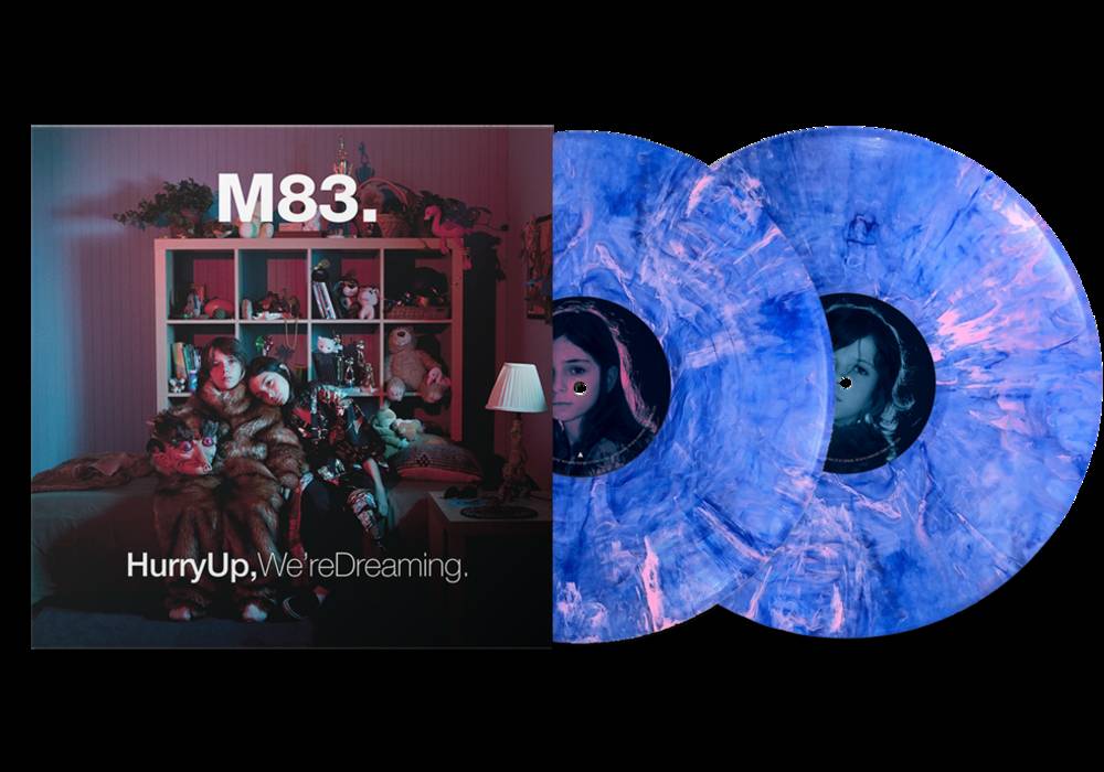 M83 - Hurry Up We're Dreaming (RSD Essential, Blue & Pink Marble 2LP) - 724596951033 - LP's - Yellow Racket Records