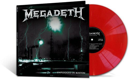 Megadeth - Unplugged In Boston (Red Vinyl) - 889466246111 - LP's - Yellow Racket Records