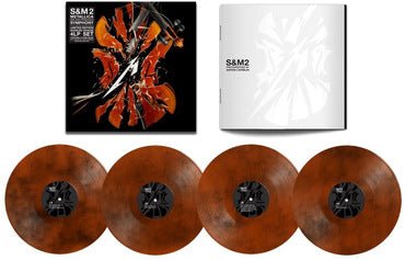 Metallica - S&M2 (Indie Exclusive, Marble Orange Vinyl) - 850007452292 - LP's - Yellow Racket Records