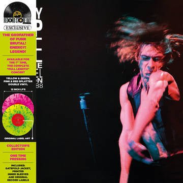 Pop, Iggy - Live At The Channel Boston (Colored Vinyl) (RSD 2021) - 3700477832292 - LP's - Yellow Racket Records