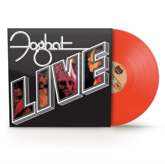 PRE - ORDER - Foghat - Live (ROCKTOBER, Translucent Orange Vinyl) (10/25) - 603497822379 - Vinyl LP's - Yellow Racket Records