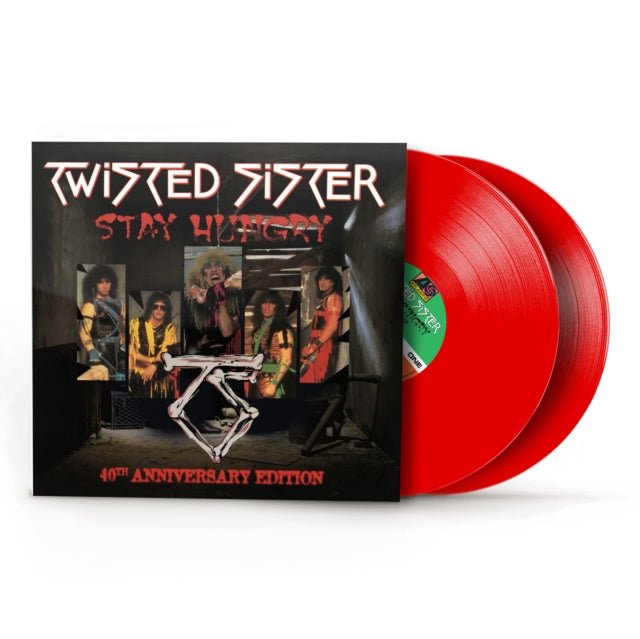 PRE - ORDER - Twisted Sister - Stay Hungry (ROCKTOBER, 40th Anniversary, 2LP, Translucent Red Vinyl) (10/4) - 603497824588 - Vinyl LP's - Yellow Racket Records