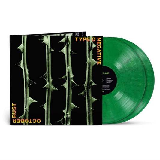 PRE - ORDER - Type O Negative - October Rust (ROCKTOBER, 2LP, Green, Black Marbled Vinyl) (10/4) - 603497824649 - Vinyl LP's - Yellow Racket Records