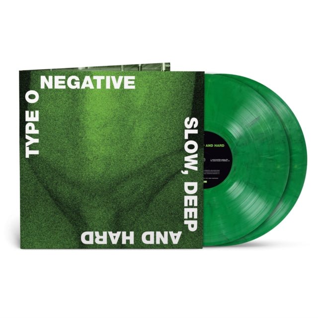 PRE - ORDER - Type O Negative - Slow Deep And Hard (ROCKTOBER, 2LP, Green, Black Marbled Vinyl) (10/4) - 603497824625 - Vinyl LP's - Yellow Racket Records